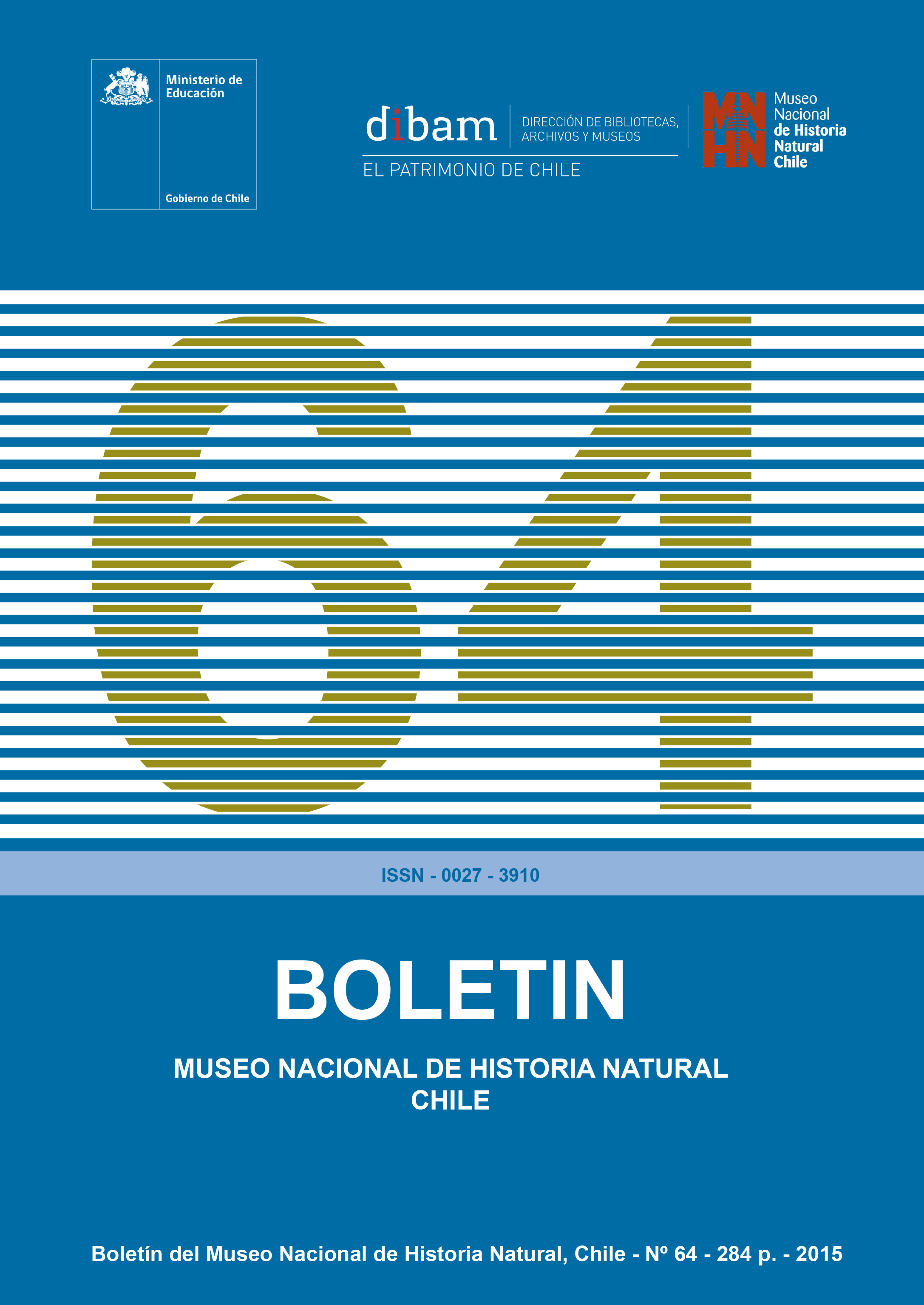 					Ver Vol. 64 (2015): Boletín Museo Nacional de Historia Natural
				