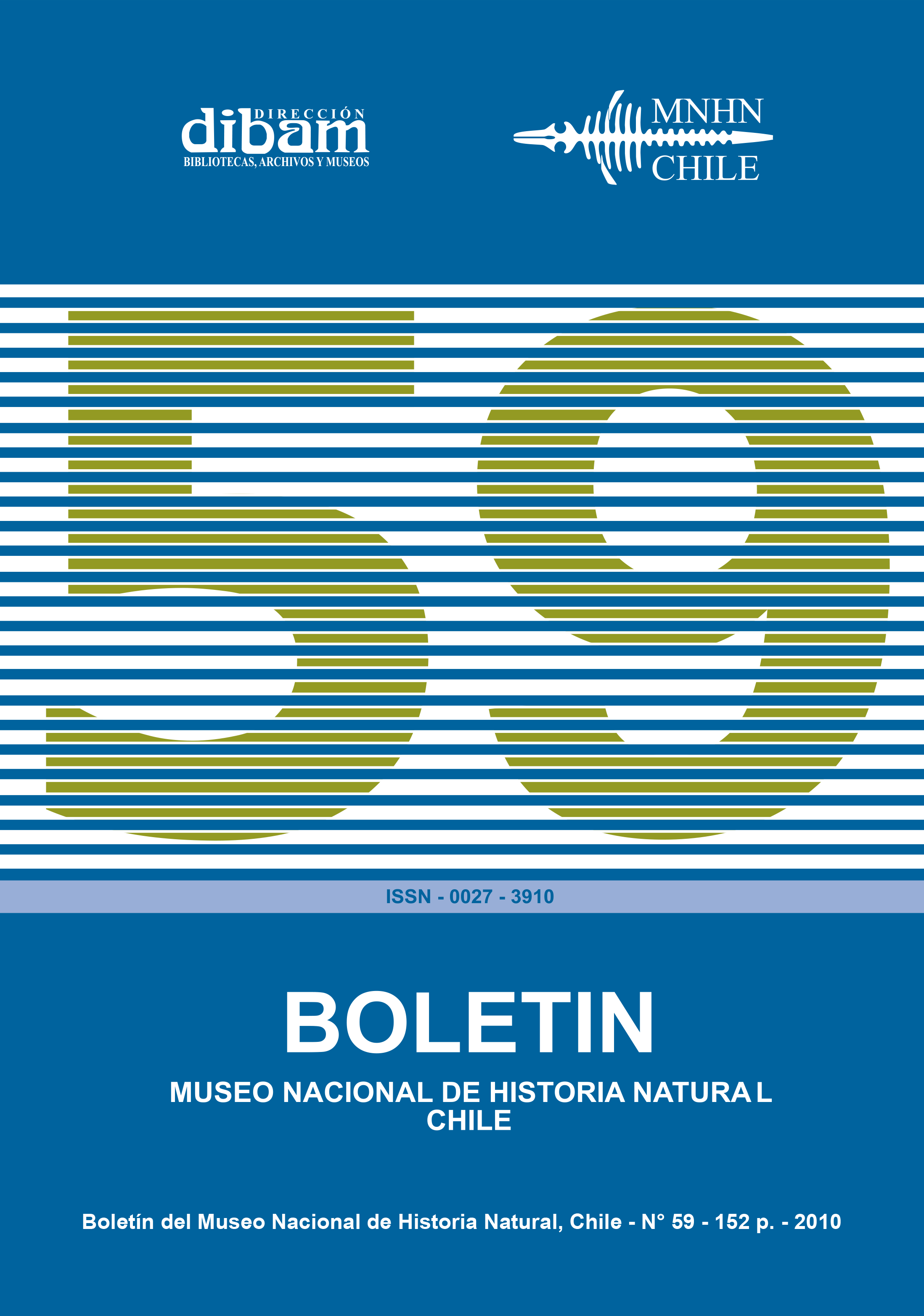 					Ver Vol. 59 (2010): Boletín Museo Nacional de Historia Natural
				