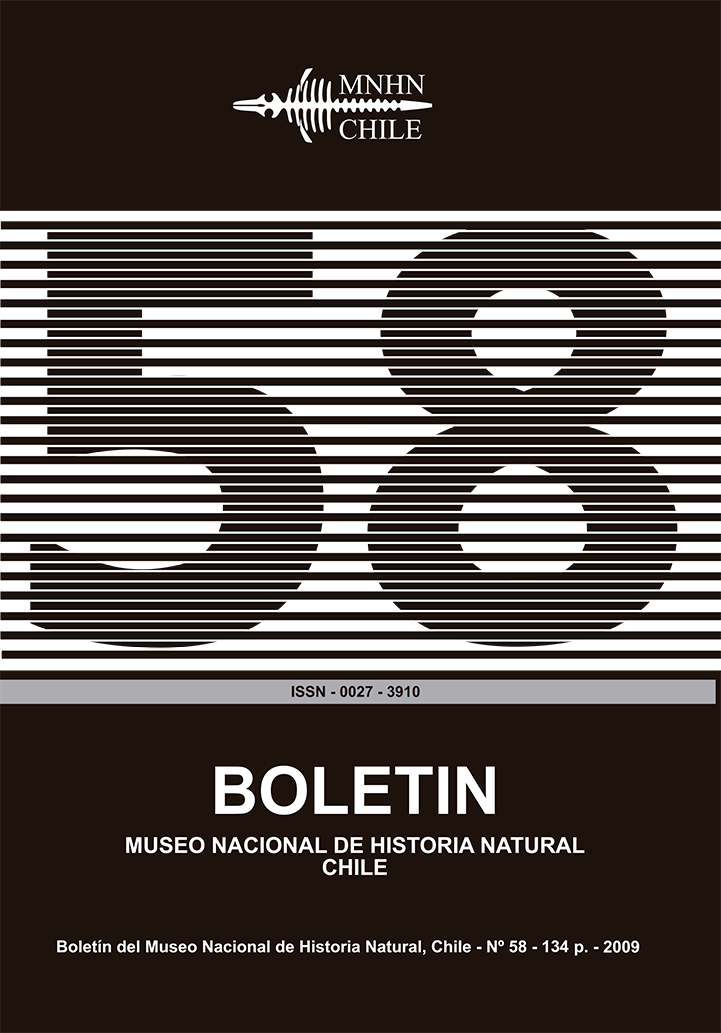 					Ver Vol. 58 (2009): Boletín Museo Nacional de Historia Natural
				